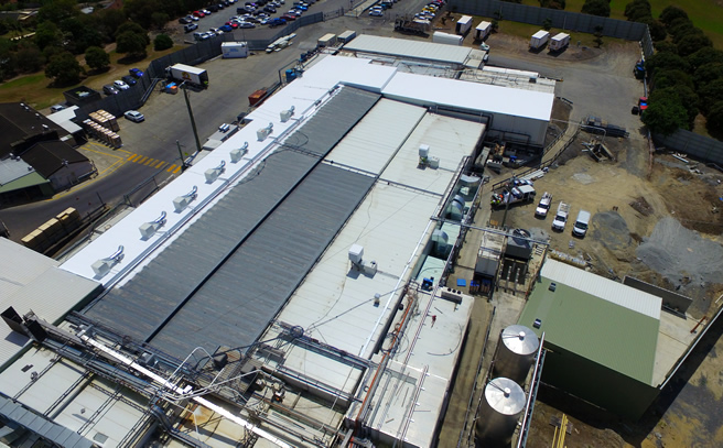 Nerang Park Poultry roof